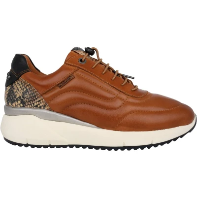 Afbeelding van Pikolinos Sella dames sneaker bruin maat 41 (EU) 8 (UK)