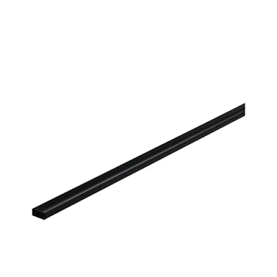 Afbeelding van Paulmann 78902 profiel Base met zwarte diffusor 1 m LED kanalen zwart lijsten aluminium, kunststof strip