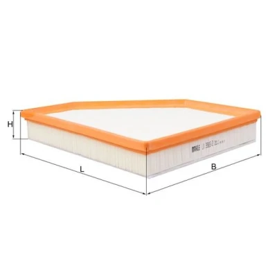 Afbeelding van Mahle Original Luchtfilter LX 3985/2
