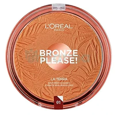 Afbeelding van L&#039;Oreal La Terra Bronzer Bronze Face And Body Powder 18 G 01 Portofino Legger