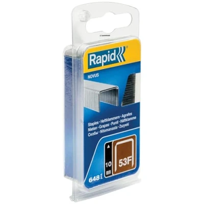 Afbeelding van Rapid Nr. 53F dundraadnieten 10 mm, 648 stuks 5000557