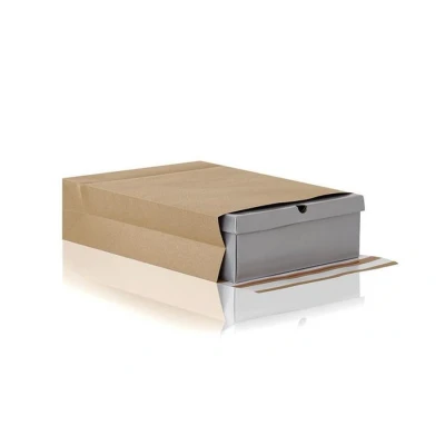 Afbeelding van e Green enveloppen met blokbodem, ft 350 x 450 80 + 100 mm, doos van 200 stuks