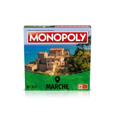Afbeelding van Winning Moves Monopoly Marche City Bordspellen, bordspellen voor volwassenen, kinderen, 2, 2 tot 6 personen, leeftijd 8+