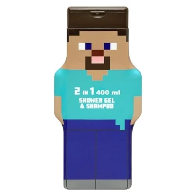 Afbeelding van Minecraft douchegel &amp; shampoo 2D 400ml