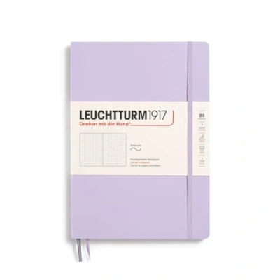 Afbeelding van Leuchtturm Notitieboek B5 Softcover Lila Gestippeld
