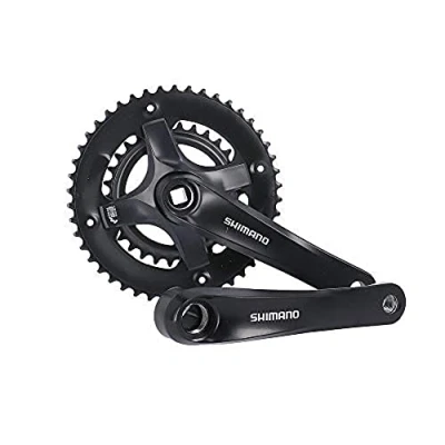 Afbeelding van Shimano Unisex volwassenen TY501 crankstel, zwart, 170 mm