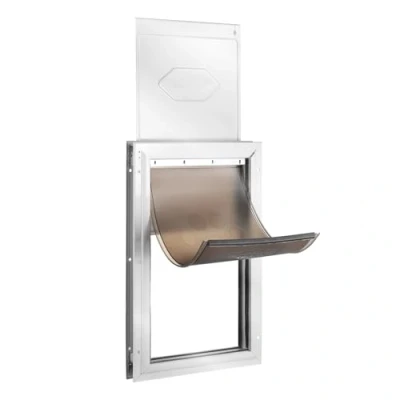 Afbeelding van VEVOR dierenluik kattenluik hondenluik magneetklepsysteem aluminium XL