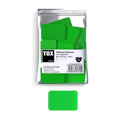 Afbeelding van TOX Distance 065600110 Allround diktes, kunststofdiktes, tot 5 ton vulbaar, polypropyleen, 60 x 40 mm, 1 zak, 25 stuks