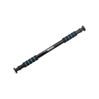 Afbeelding van Gymtek optrekstang voor deurkozijnen, monteerbaar zonder schroeven, antislip pull up bar met schuimrubberen greep, trainingsapparaat thuisgym, fitnessapparaten thuis (63 100 cm
