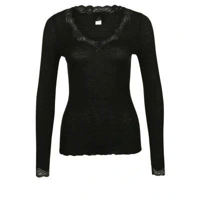 Afbeelding van Calida Richesse LACE Damen Hemd, Dames, Maat: 40/42, Schwarz
