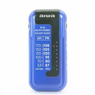 Afbeelding van Transitorradio Aiwa Blauw
