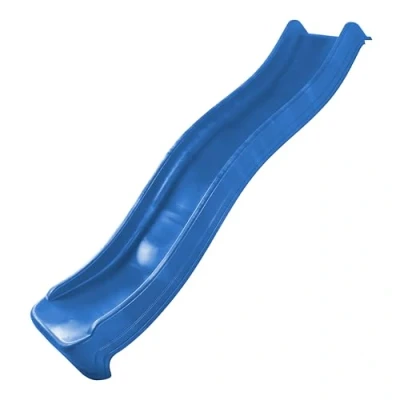 Afbeelding van AXI Sky220 Glijbaan met wateraansluiting in Blauw 220 cm Aanbouwglijbaan van Kunststof voor Platformhoogte 120cm