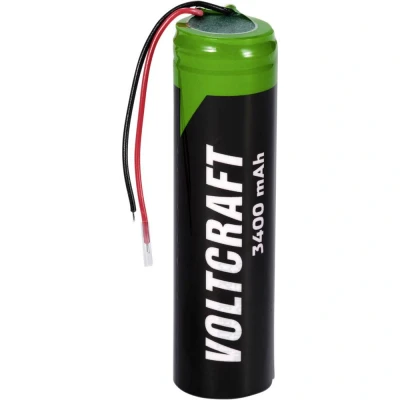 Afbeelding van VOLTCRAFT VC 18650PCM Speciale oplaadbare batterij 18650 Kabel Lithium 3.6 V 3400 mAh