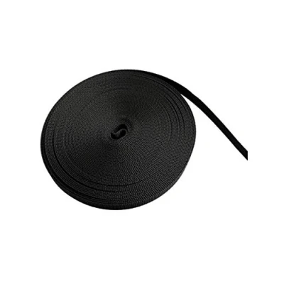 Afbeelding van On1shelf 10 mm brede zwarte nylon zware polypropyleen singelband m (10 mm)