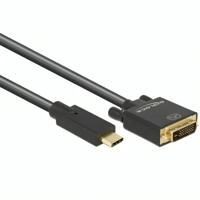 Afbeelding van USB C naar DVI kabel Delock
