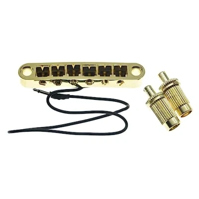 Afbeelding van KAISH LP Tune o Matic Piezo Bridge Pickup Gitaar Brug voor Epiphone Les Paul/SG/ES/Dot Gold