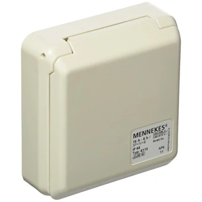 Afbeelding van Mennekes inbouw wandcontactdoos cepex 16a 5p 6h 400v ip44 4115