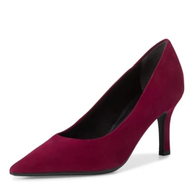 Afbeelding van Tamaris Dames 1 22434 41 pumps, RED Structure, 36 EU, Rode structuur, EU