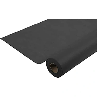 Afbeelding van Pro tafelkleed Ref. R785021I wegwerptafelkleed uit Spunbond rol met 50 m lengte x 1,20 breedte kleur zwart scheurvast, waterafstotend en afwasbaar