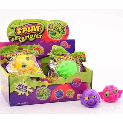 Afbeelding van 12 splat zombie in display 4 PER STUK ! 24279