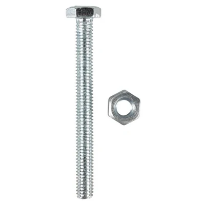 Afbeelding van Cogex 85212 bout + moer 4 x 40 mm, 12 stuks, goudkleurig