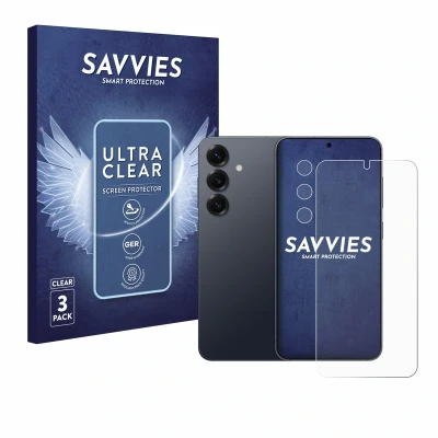 Afbeelding van Savvies Screenprotector voor Samsung Galaxy S25 Plus Enterprise Edition (Voor+Camera) Folie Beschermfolie transparant (6 Stuks)
