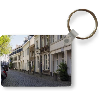 Afbeelding van Sleutelhanger Straat Maastricht Nederland Uitdeelcadeautjes Plastic