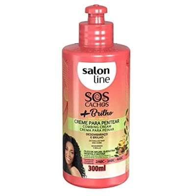 Afbeelding van Salon Line : SoS Curls +Shine Combing Cream 300ml