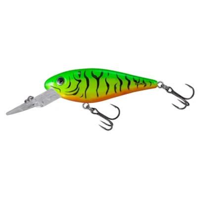 Afbeelding van Salmo Rattlin&#039; Executor SDR Crankbait 7cm (8g) Clear Green Tiger Plug