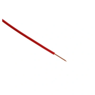 Afbeelding van Elektrische stroomkabel HO7V U 2,5 mm² rood 5 m Zenitech