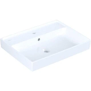 Afbeelding van Villeroy &amp; Boch Collaro meubelwastafel onderkant geslepen wit (60 x 47