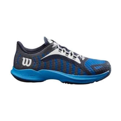Afbeelding van Wilson Heren Hurakn Pro tennisschoen, Navy Blazer/Deja Vu Blauw/French Blue, 6.5 UK, Blazer Deja Blauw Frans Blauw, UK