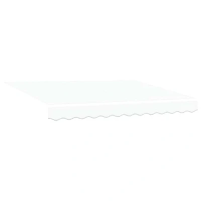 Afbeelding van vidaXL Luifel Vervangdoek voor 3.5x2 m Frame Wit