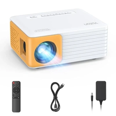 Afbeelding van Yoton Y3 Mini Beamer Full HD 1080P Ondersteunt, Projector voor mobiele telefoon/PC/PS4/PS5/Xbox/Firestick, compatibel met USB/HDMI/AV