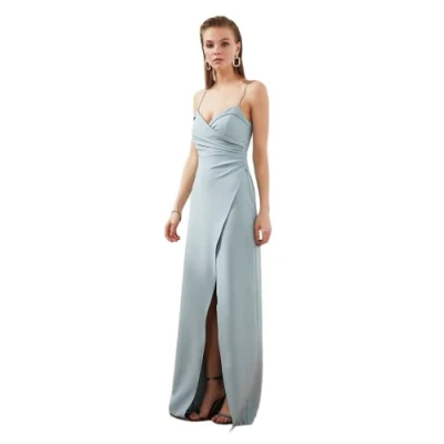 Afbeelding van Trendyol TPRSS21AE0045 Volwassenen Vrouwen Single pack Grijs Mint 34