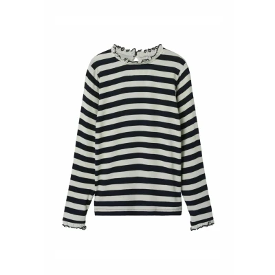 Afbeelding van Name it Longsleeve voor kinderen, Maat: 122/128, Dark sapphire