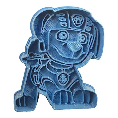 Afbeelding van Cuticuter Paw Patrol Zuma uitsteekvorm, blauw, 8 x 7 1,5 cm