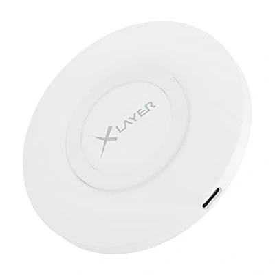Afbeelding van XLayer Oplader Wireless Charging Pad Basic 10W Qi gecertificeerd White