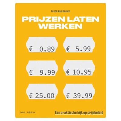 Afbeelding van Prijzen laten werken (Paperback)