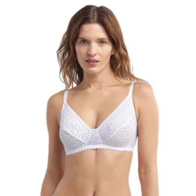 Afbeelding van Dim Damesbeha, Wit, 70B