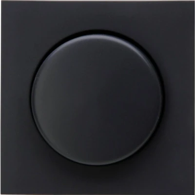 Afbeelding van Kopp HK07 antraciet afdekplaat + knop dimmer 4623030