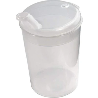 Afbeelding van Medi Inn+ Bek beker drinkbeker 250 ml (kleur: transparant, opening: 12 x 10 mm)