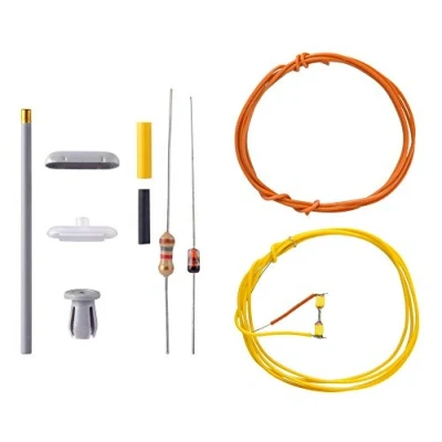 Afbeelding van Viessmann Modelltechnik N Perronlantaarn Dubbel Bouwpakket 6626 1 stuk(s)