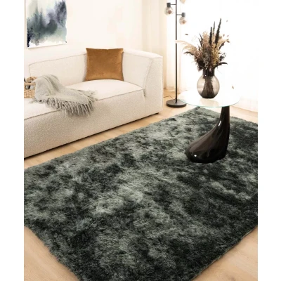 Afbeelding van Shaggy Vloerkleed Spark Blauw 240x340 Cm
