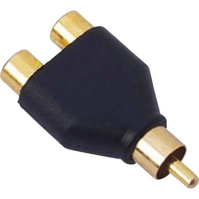 Afbeelding van Sinuslive Y1M Cinch adapter [1x stekker 2x koppeling]