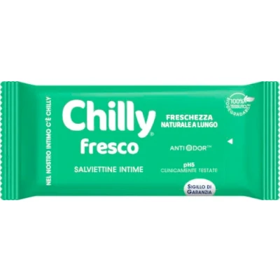 Afbeelding van 12x Chilly Pocket Intiemtissues Doekjes Gel &amp; Fresh 12 stuks