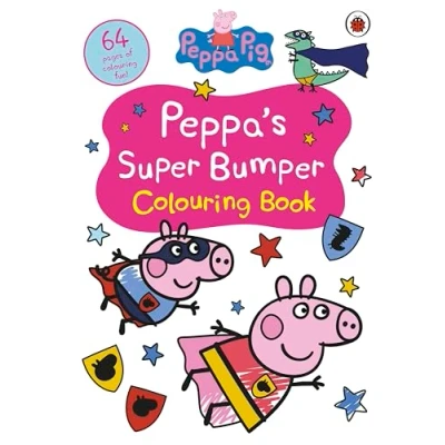 Afbeelding van Peppa Pig: Peppa’s Super Bumper Colouring Book
