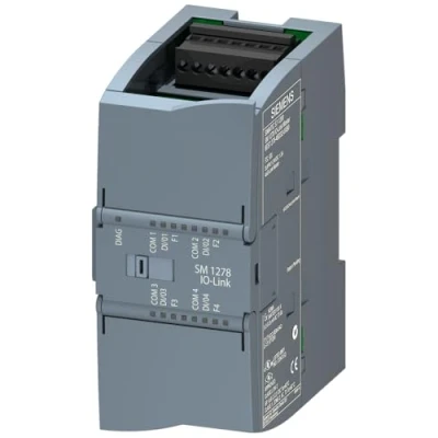 Afbeelding van Siemens s7 1200 io link master sm 1278 4 x v1 1 works from firmware v4 0 6es7278 4bd32 0xb0