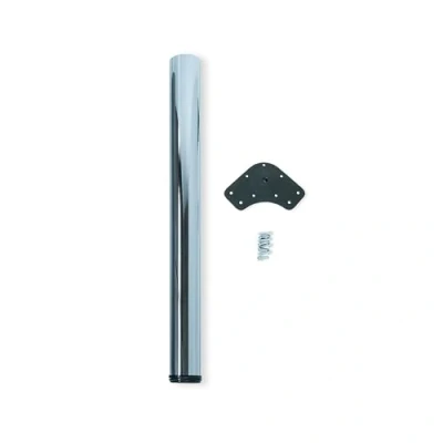 Afbeelding van Emuca Tafelpoot, D. 60 mm, verstelbaar 870 890 Staal, Verchroomd