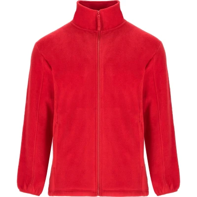Afbeelding van Rood Fleece heren vest Roly Artic maat S